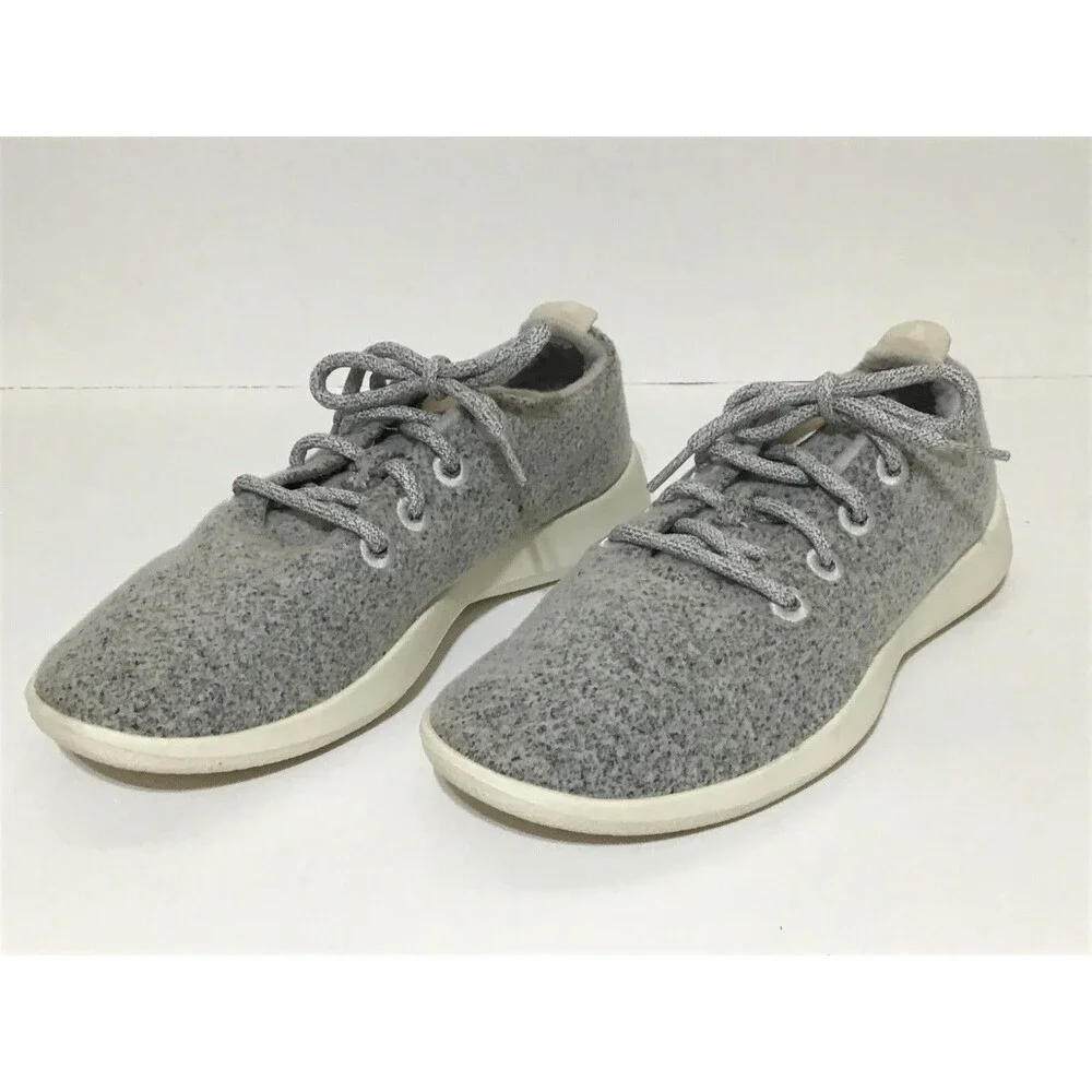 Allbirds Wool Runner Mizzles Shoes Sneakers Mens Size 8 Gray Athletic Running